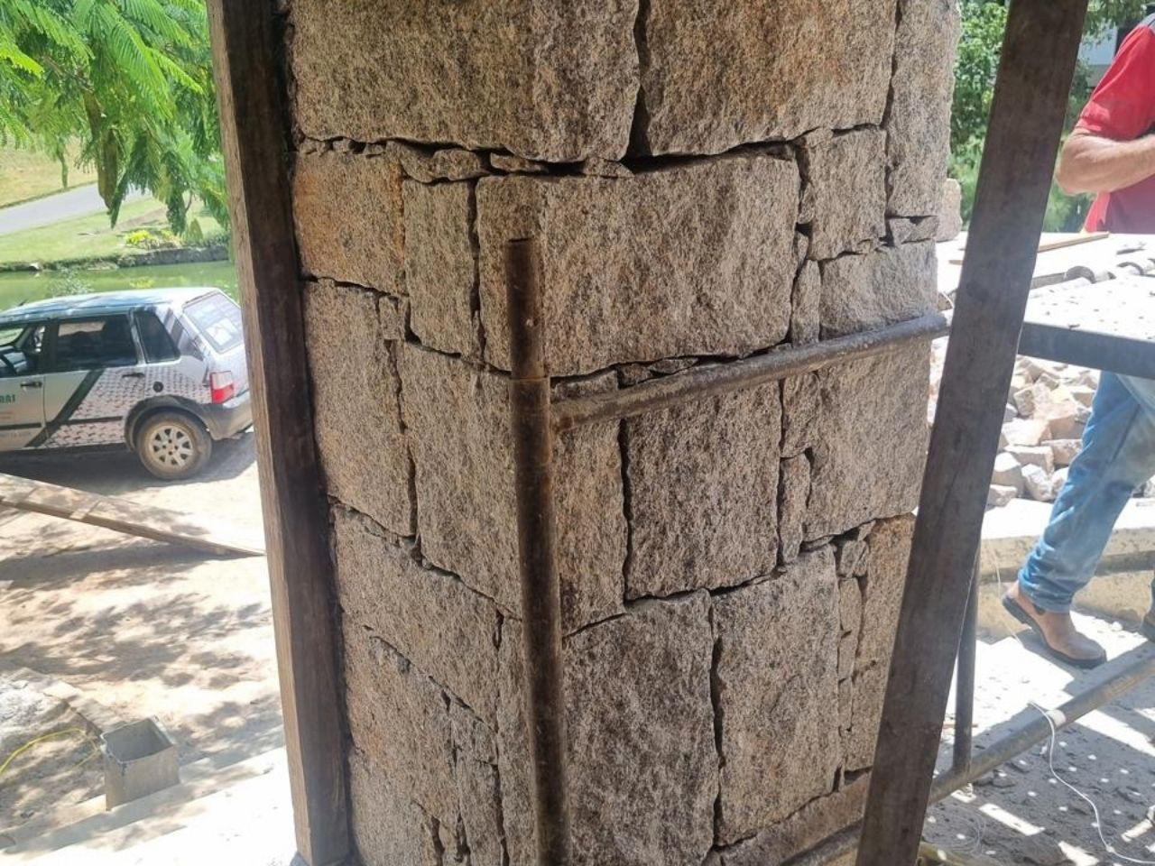 Revestimento em pedra